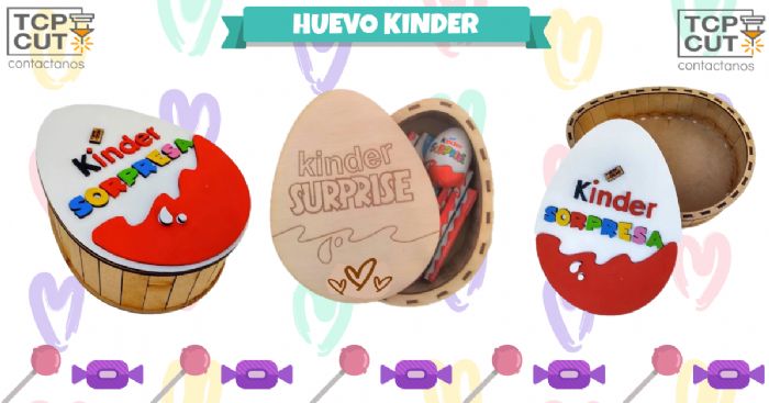 Caja Huevo Kinder 